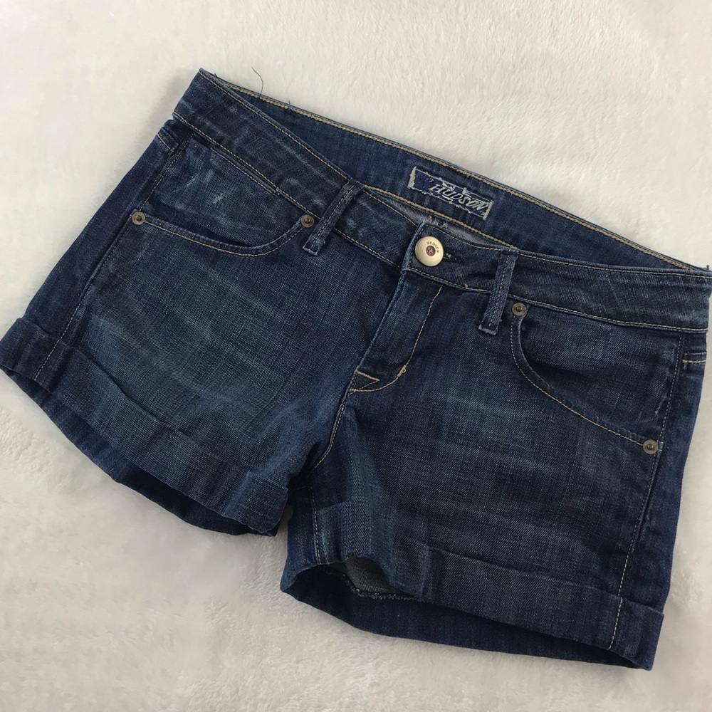 NWOT Hudson size 28 denim short shorts